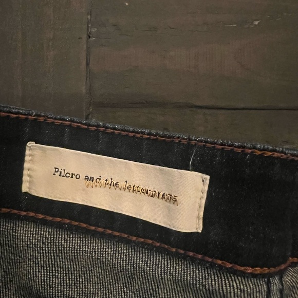 Anthropologie Pilcro and the Letterpress I Embroidered Design Hem Jean 28 - Picture 7 of 11